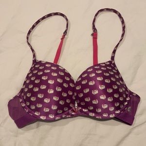 Cake print bra